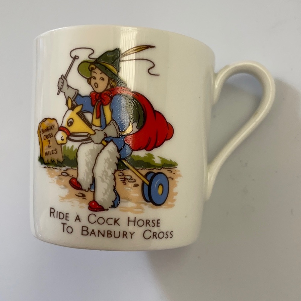 Decorative English Illustration Mug